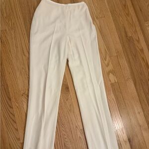 Ralph Lauren Purple Label white wool pants